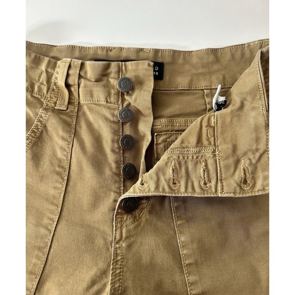 Veronica Beard ARYA Pants Women's Size 25 Straight High Rise Stretch Khaki - Picture 9 of 11